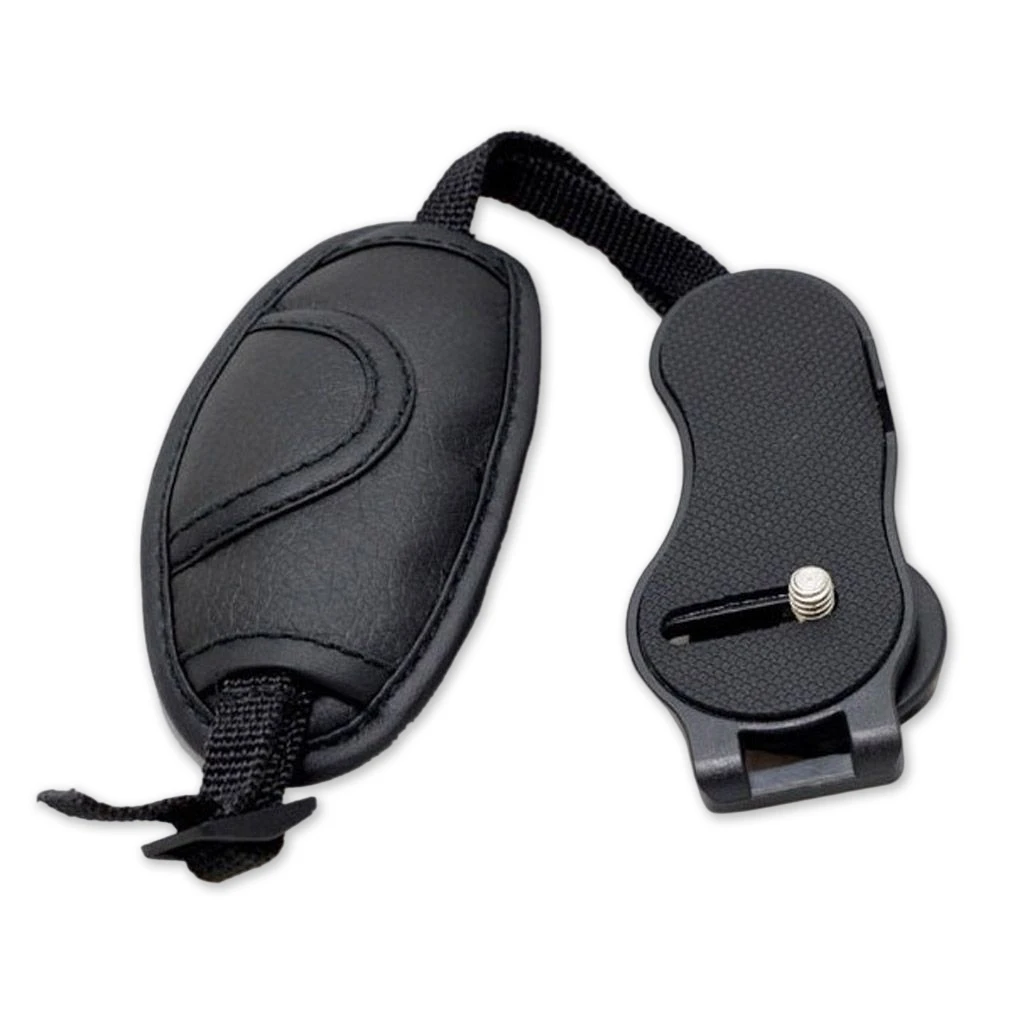 

1/2pcs Black Leather Hand Grip Wrist Strap for DSLR Cameras Suitable for Nikon Canon Non-slip Wrist Camera Hand Strap