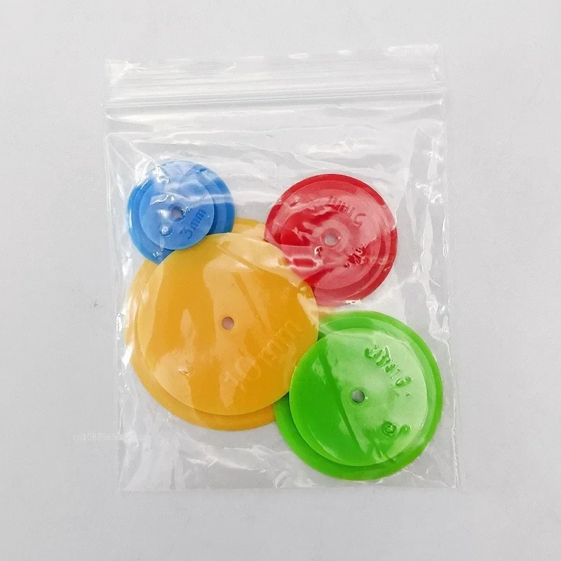 4 قطعة خليط و Quilting مسح تتبع التماس بدل عجلة الدوائر أنماط الخياطة خياط خط حلقة أداة الرسم المستديرة حاكم