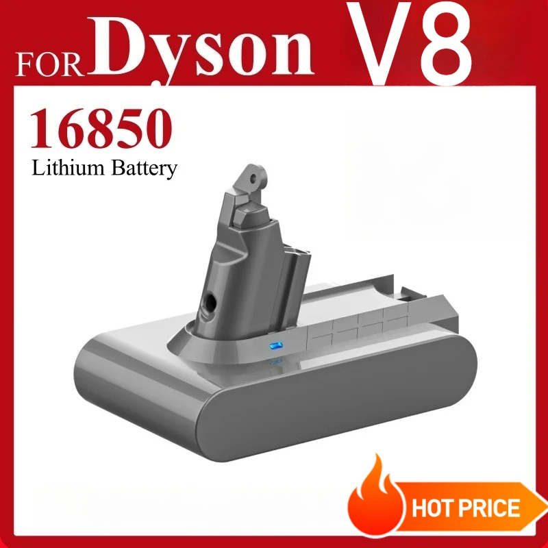 

Перезаряжаемая батарея для пылесоса Dyson V8 серии SV07 DC31 DC34 DC62 58, абсолютная пушистая батарея для животных Pro