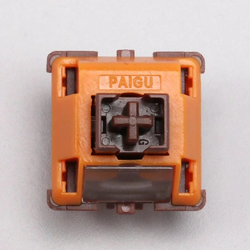 Cheese Mocha Switch 30g Linear Pre-Lubed 5 Pins HotSwap Switches Mx Gaming Mechanical Keyboard