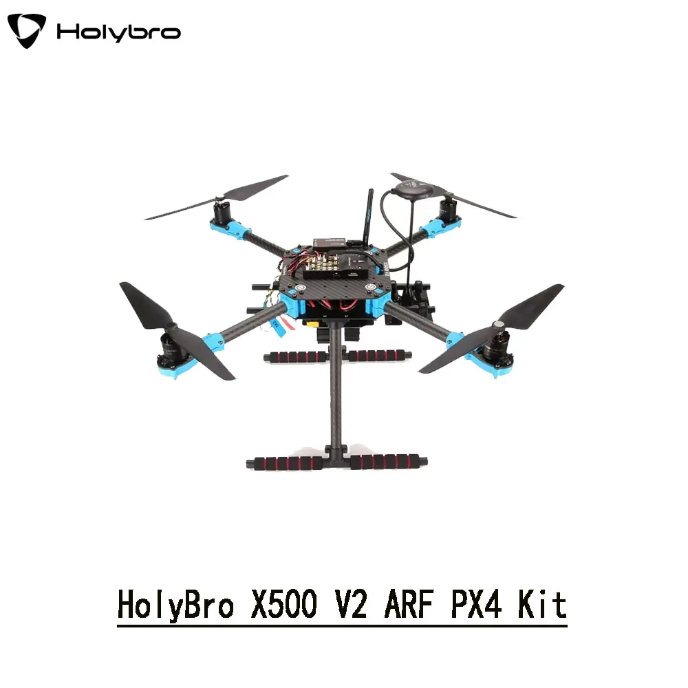 

HolyBro X500 V2 ARF PX4 Kit with Pixhawk 6C 6X M10 GPS 433 915MHz Telemetry for Drone Developers