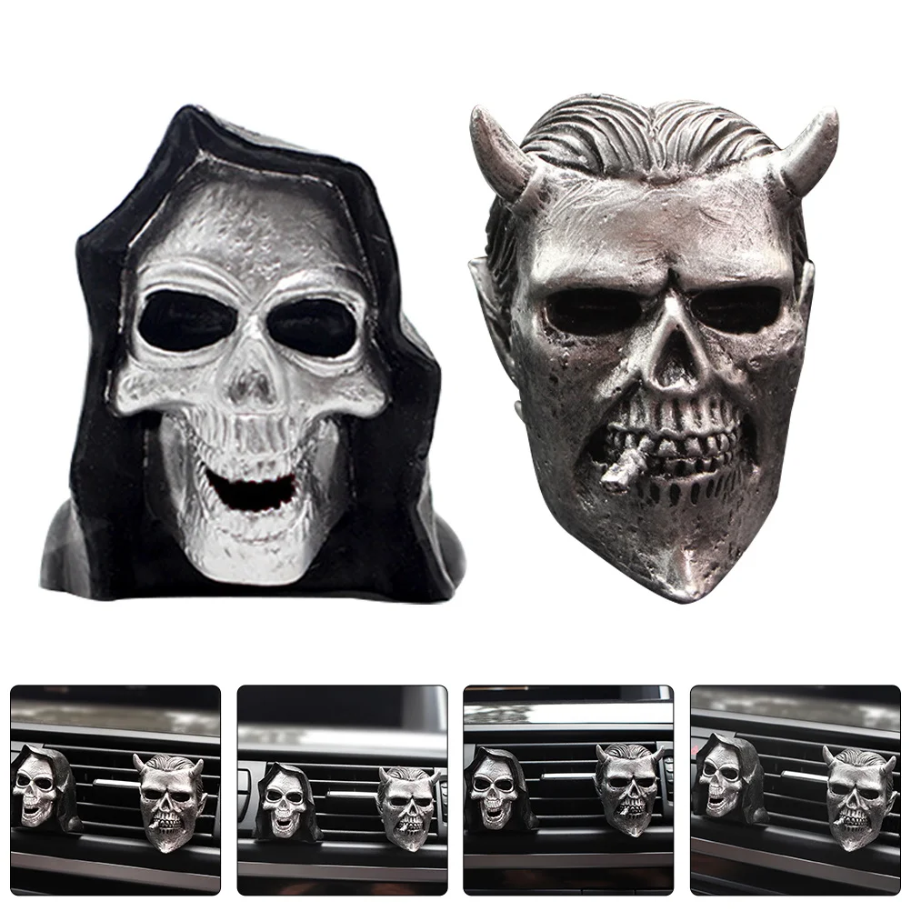 

2 Pcs Car Aromatherapy Decorations Air Vent Clip Interior Gift Clips Ac Fragrance Holder