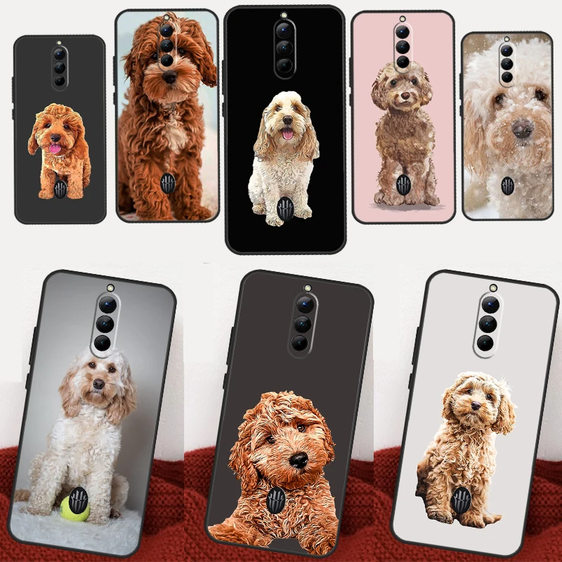 Cute Cockapoo Dog For Nubia Red Magic 8 7 6 Pro 5G 5S 6R Case For Red Magic 7S 6S 8S Pro Plus Back Cover