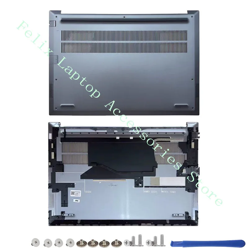 New Laptop LCD Back Cover/Front Frame/Palm Rest/Bottom Cover/Hinge Gray For Lenovo ThinkBook 16 G6+IMH AHP IAH
