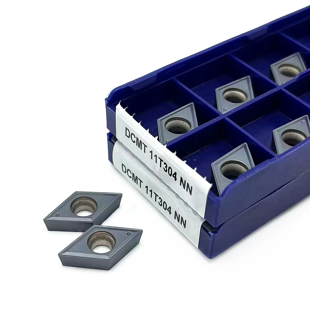 เครื่องกลึงลามิน่า10ชิ้น DCMT11T304 LT10เอ็นเอ็นเอ็นเอ็นซีคาร์ไบด์แทรกกัด DCMT11T304เอ็นเอ็นเอ็นเอ็น LT10 DCMT11T308พีวีดี LT10ดีซีดีเอ็มที