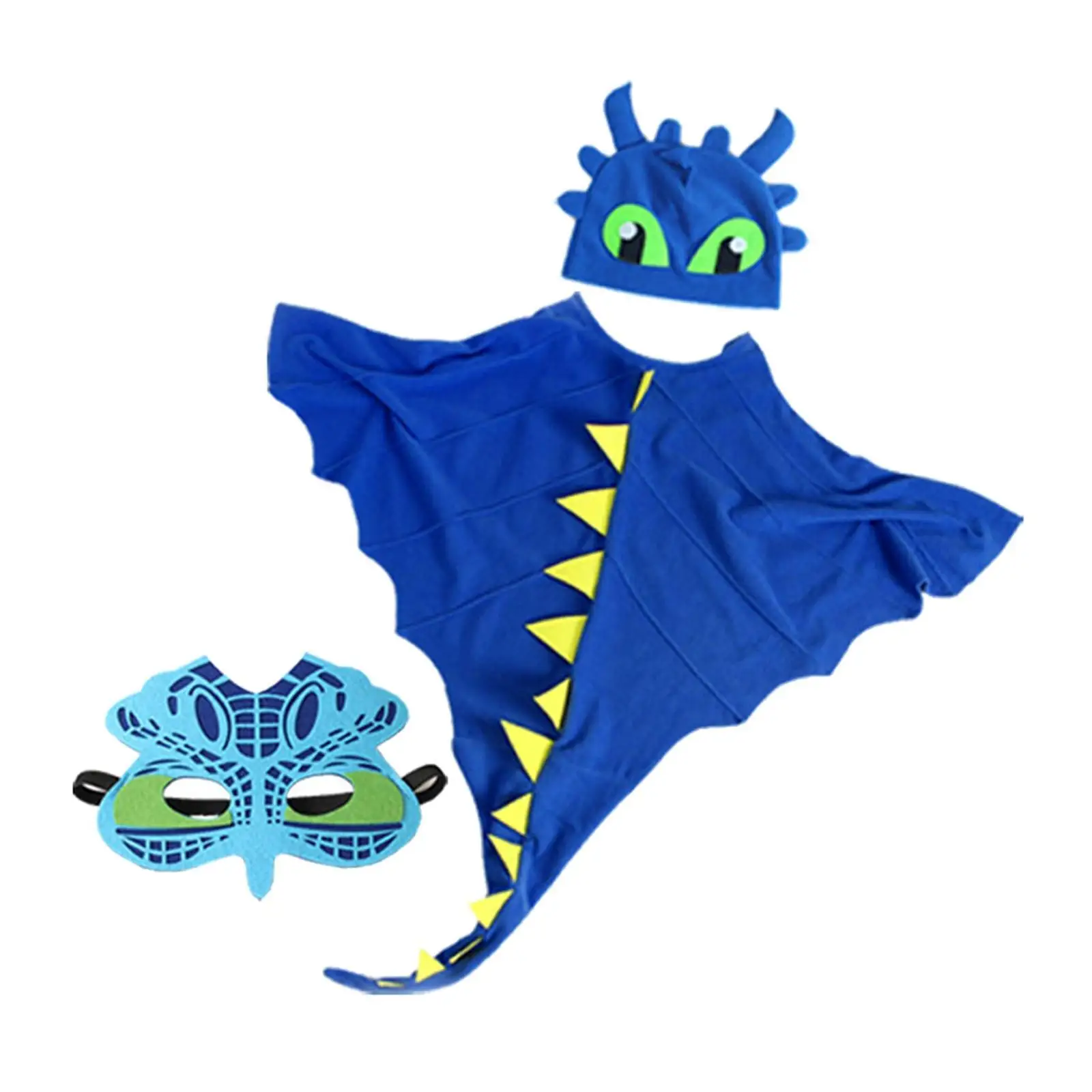 

Fiber Warm And Soft Halloween Costume Cloak For Kids Dragon Dinosaur Multiple Colors To Choose