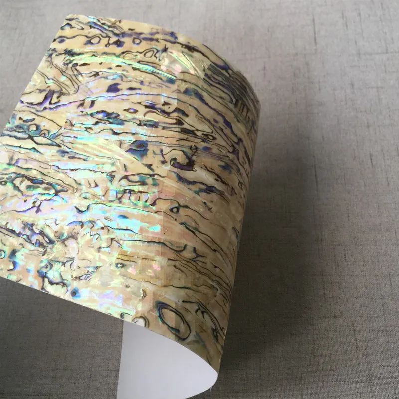 1 Stück 24 cm x 14 cm natürliches Abalone-Muschel-Inlay-Furnier, Perlmutt-Laminatblatt, DIY-Heimdekoration, Basteln, DIY-Materialien, geschnitzt