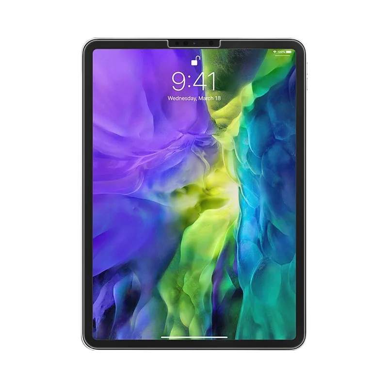 Apple iPad Proタブレット用強化ガラス,0.3mm,11インチ (2020) スクリーンプロテクター,iPad Pro 12.9インチ (2020),タブレット保護