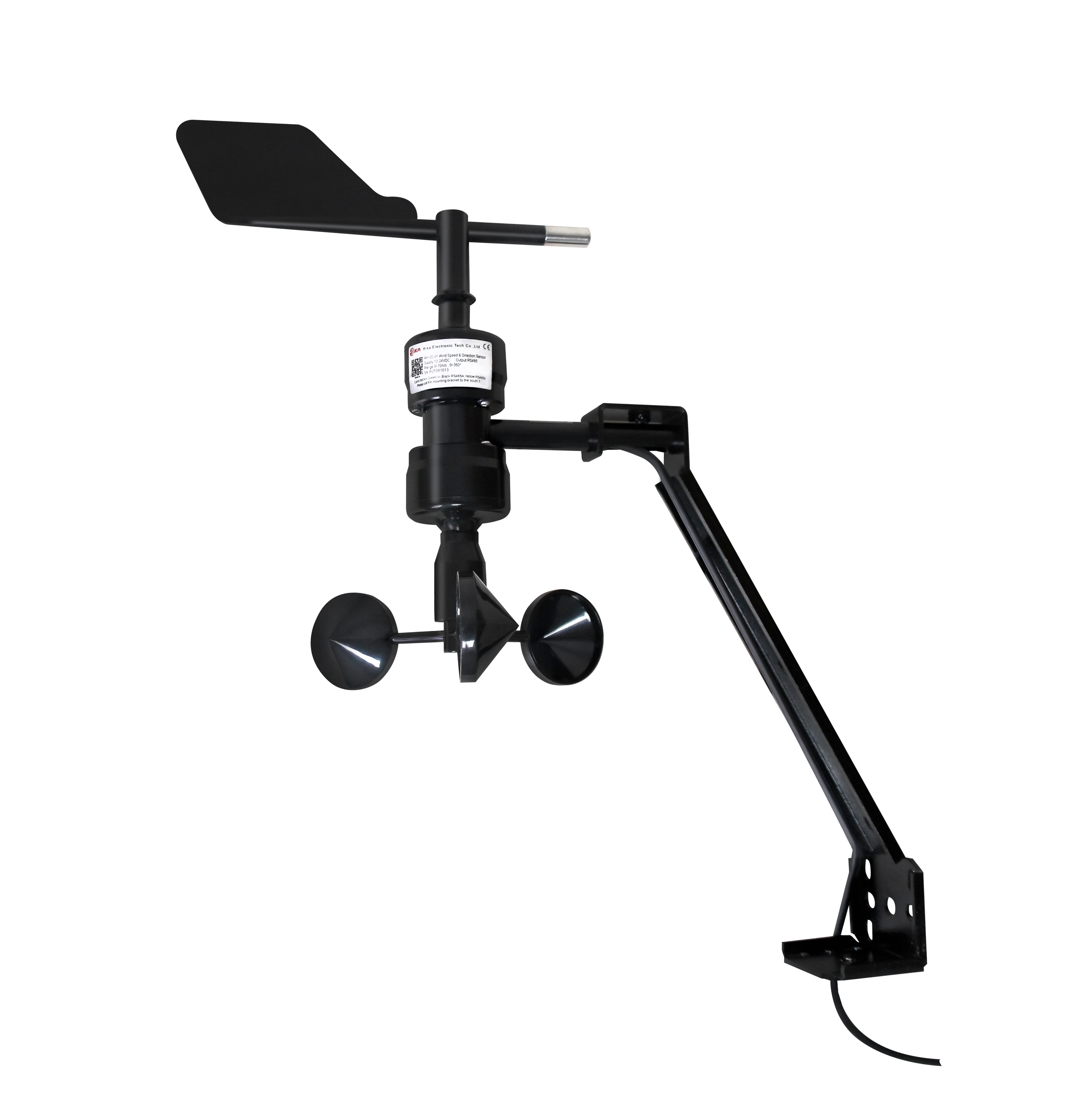 IP65 Waterproof Digital Output Mechanic Wind Vane Anemometer for Marine Weather Monitoring