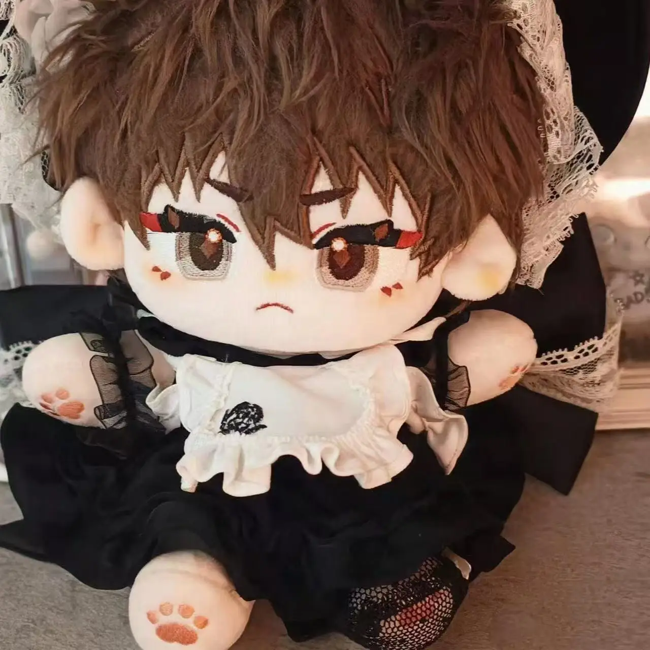 20cmのリチウム銅綿人形、チベット僧侶雪CPコスチュームタイムレイダーズDMBJドレスアップぬいぐるみ人形おもちゃ、子供大人ギフト