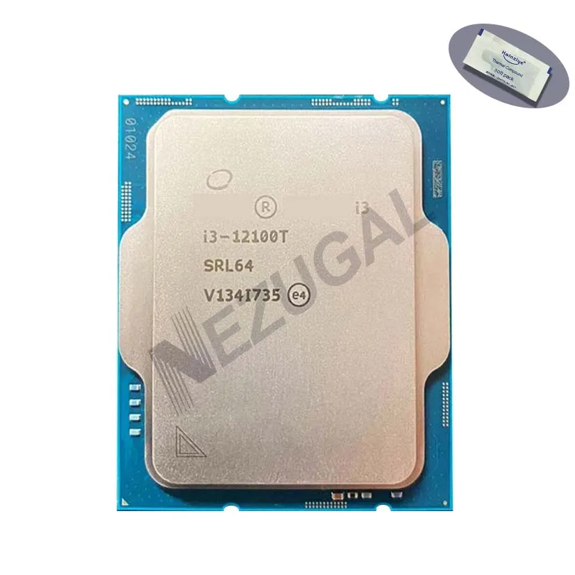 

I3-12100T I3 12100T SRL64 2,00 до 4,10 ГГц четырехъядерный 12 МБ 35 Вт LGA1700 ЦПУ процессор