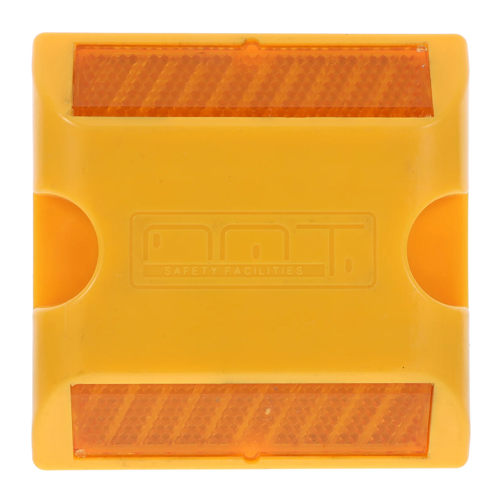 Reflective Road Studs Clasp Reflectors Driveway Marker Plastic Entrance Safety Pavement Parking Lots