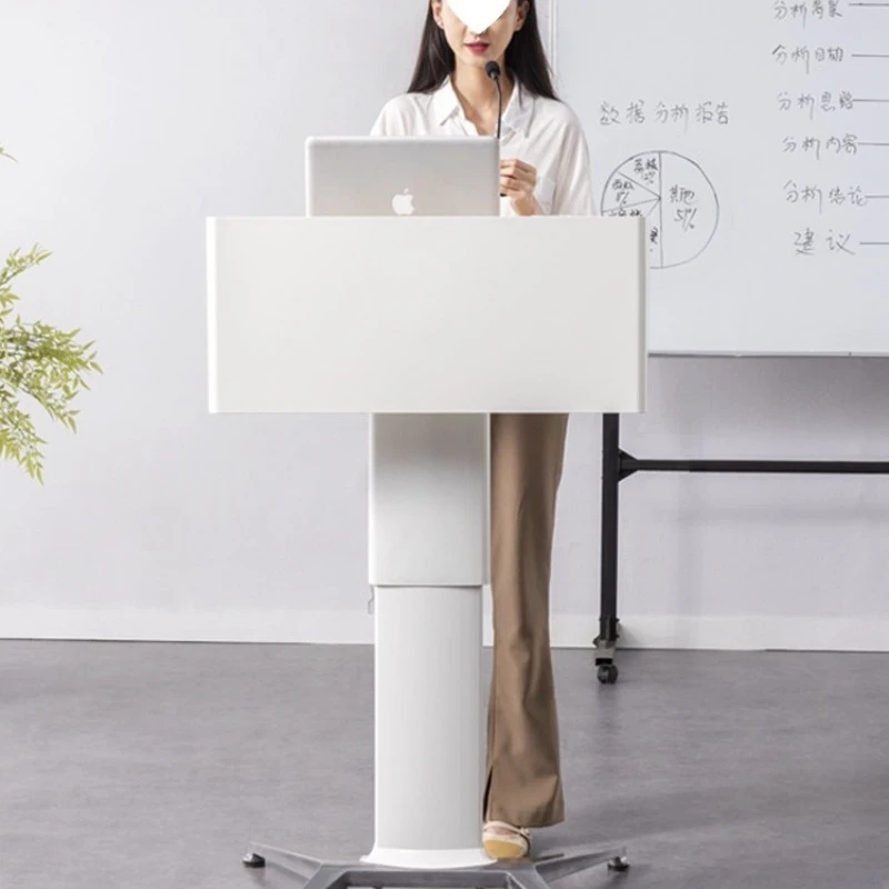 Multimedia podium Speaker desk Classroom teacher wisdom podium table