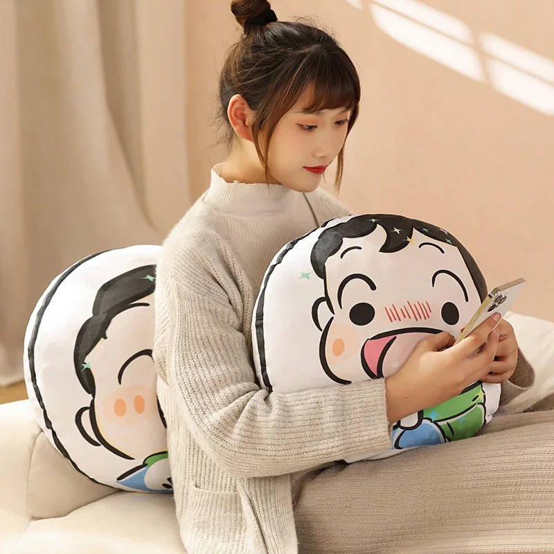 King Ranking Boji Quark Plush Pillow Kawaii Cartoon Character Cushion Hand Warm Lovely Backpack Pendant Home Decor Children Gift