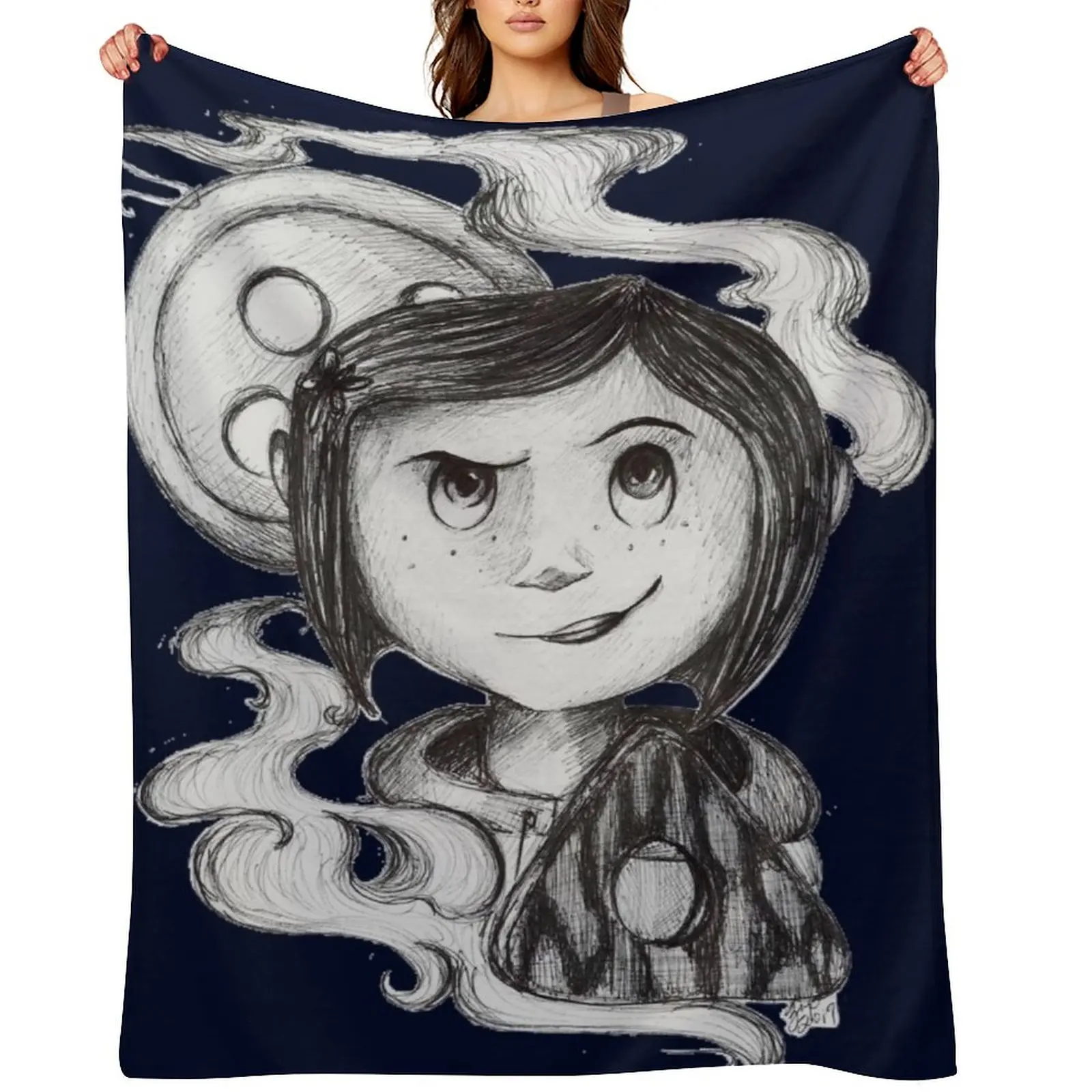Clever Girl Throw Blanket Thermals For Travel Retros Bed covers Luxury St for babies Heavy Blankets