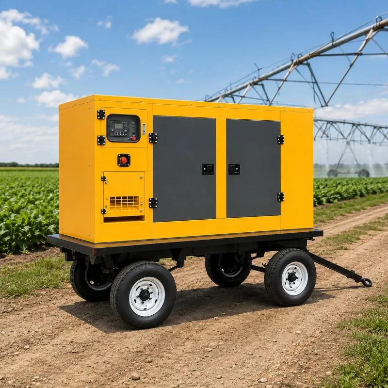 Diesel Power Set Genset Electric Generator 10KW To 800KW Customized Heavy Duty Stable Power Equipment