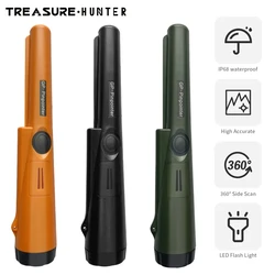 Treasure Hunter GP Pointer Professional Handheld Metal Detector Finder Waterproof Pinpointer Probe Pinpointing 360 Side Scan