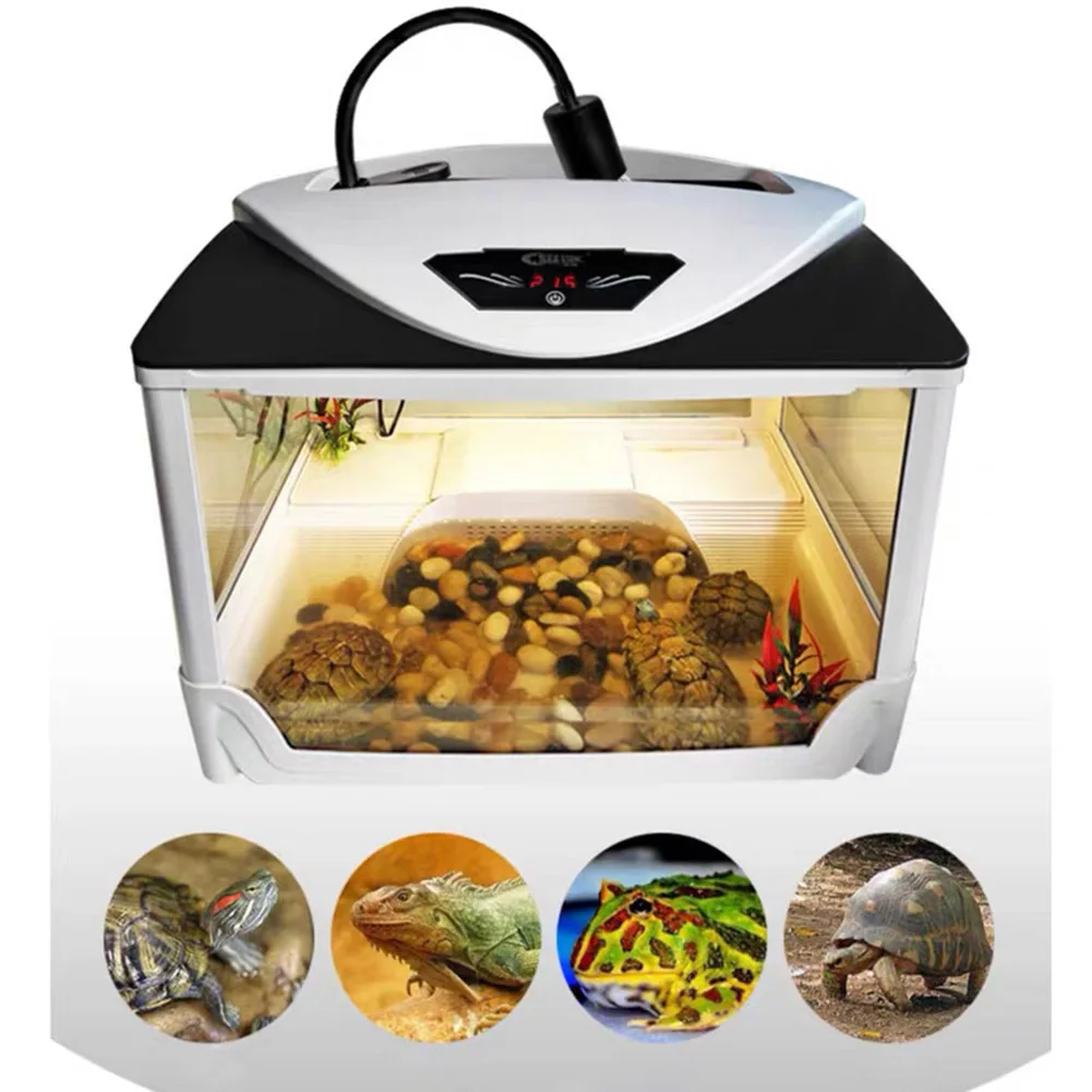UVA + UVB مصباح الزواحف الحيوانات الأليفة البرمائيات السحالي التدفئة لمبة السلاحف أضواء الفرح لملحقات السلحفاة المنزلية #6