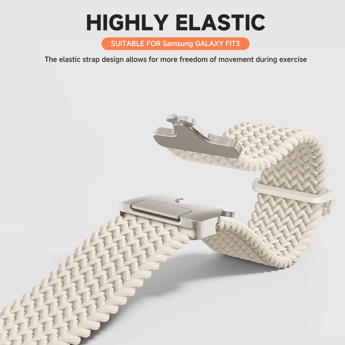 النايلون مطاطا مضفر حلقة منفردة حزام لسامسونج غالاي صالح 3 حزام الرجال النساء استبدال حزام الساعات لسامسونج غالاي صالح 3 الفرقة
