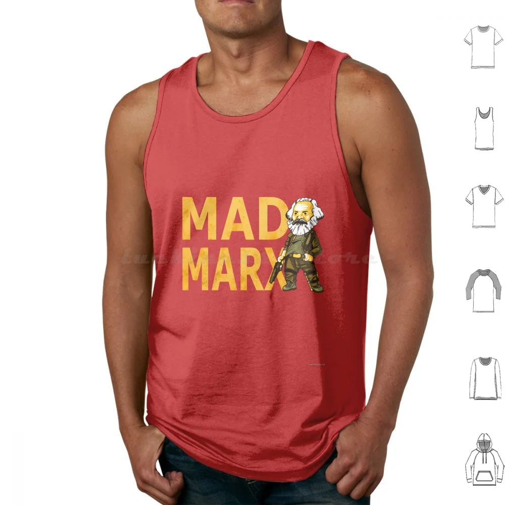 Mad Marx Tank Tops Print Cotton Mad Marx Loco Mad Marx