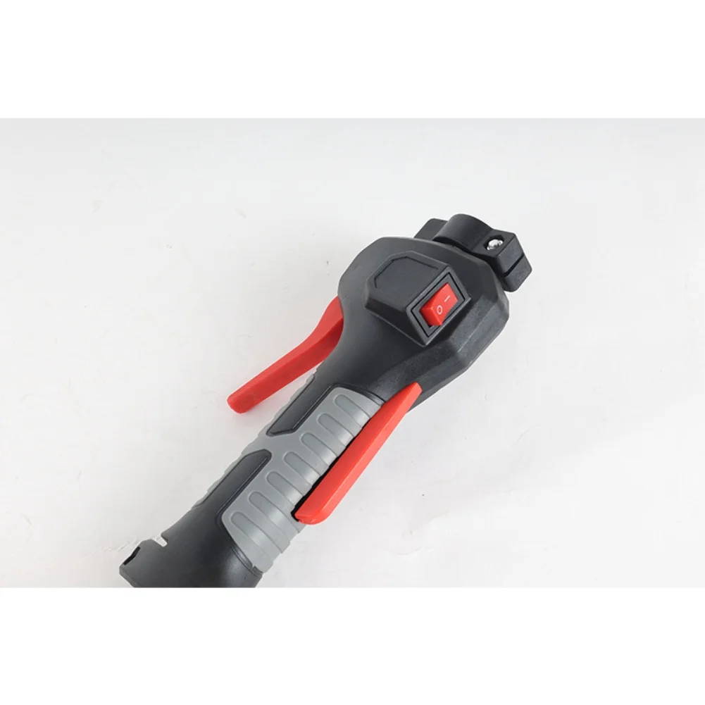 High-post Switch Side-Mount Trimmer Metal Components Portable Handling Easy Operation Dark Gray For Hedge Trimming