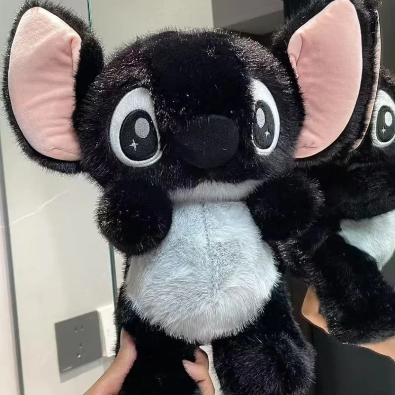 Poupée en peluche douce, point noir de dessin animé, figurine de dessin animé, oreiller, coussin de chambre à coucher, décoration, jouet cadeaux d'anniversaire pour enfants