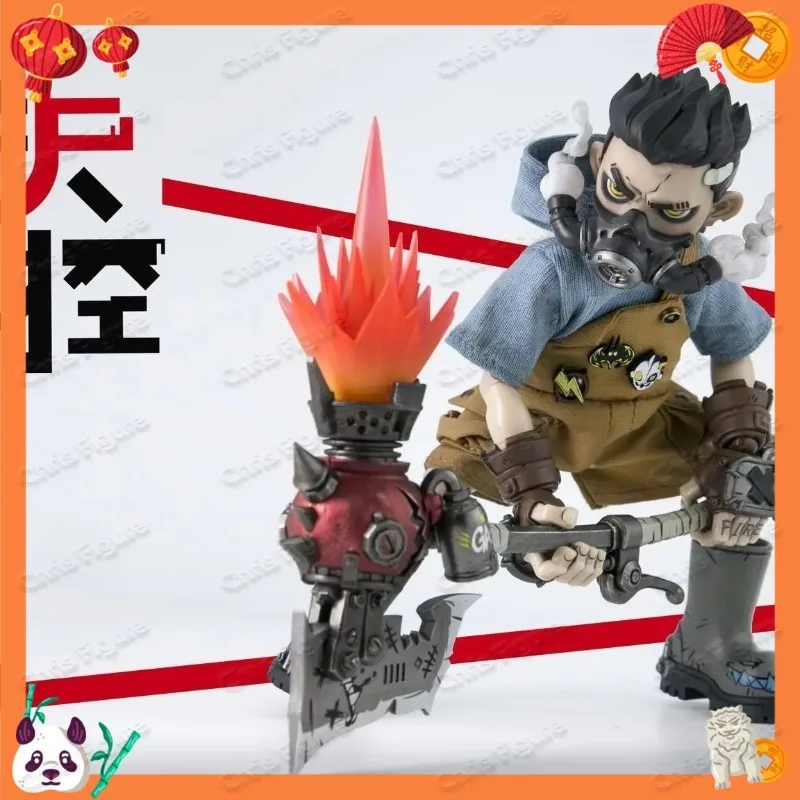 

In Stock D_one Studio Rage-Zboys Series Yazai Yazai 1/12 Scale Collectible Movable Doll Adult Toy Model Collection Gift