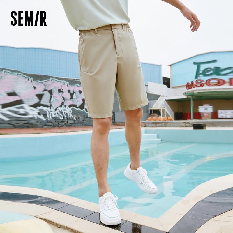 Semir Casual Pants Men Summer Cool Daily Simple Fashion Commuter Style Comfortable Loose Casual Pants