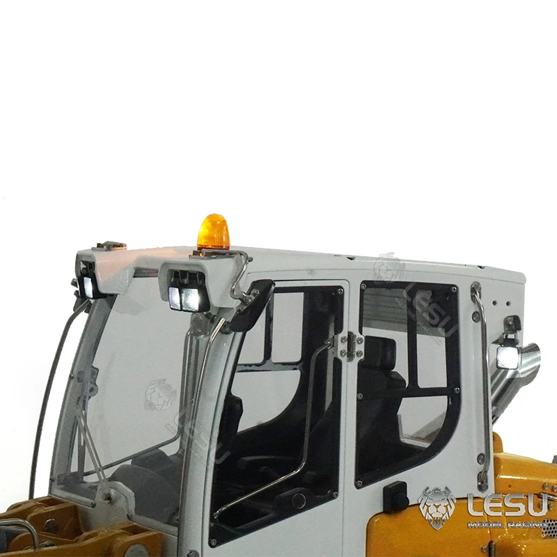 Cargador de oruga hidráulico de radiocontrol de metal LESU de 1/14 636 RTR vehículos coches juguetes al aire libre