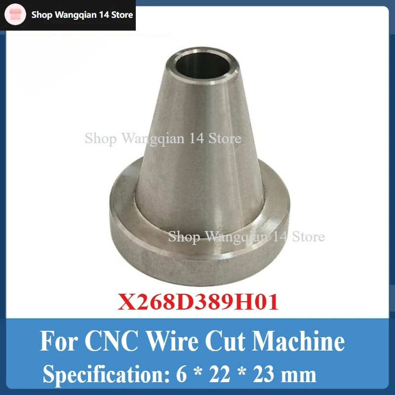 

EDM FA Die Guide X268D389H01 Pipe End for leading wire For CNC Wire Cut Machine