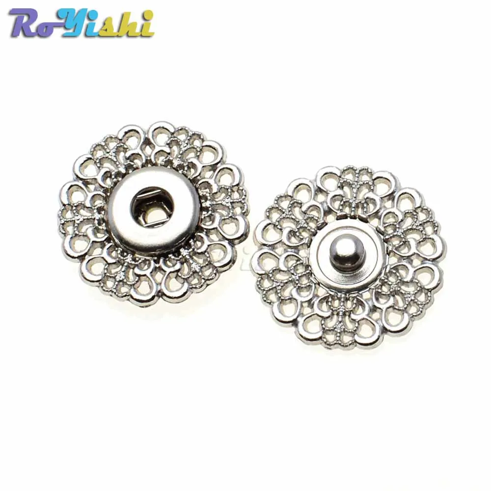 3pcs/pack Metal Snap Fasteners Clasps Button For Handbag Purse Wallet Craft Suit buckles Bags Parts Accessories