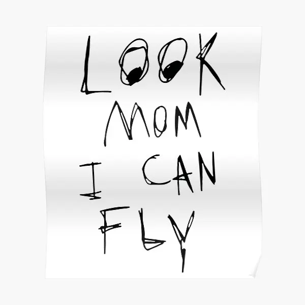Look spinal I Can Fly Wall Poster, Home Art Mural Decor, Vintage Funny Painting, Print Picture, Room Decoration, Modern, No Frame