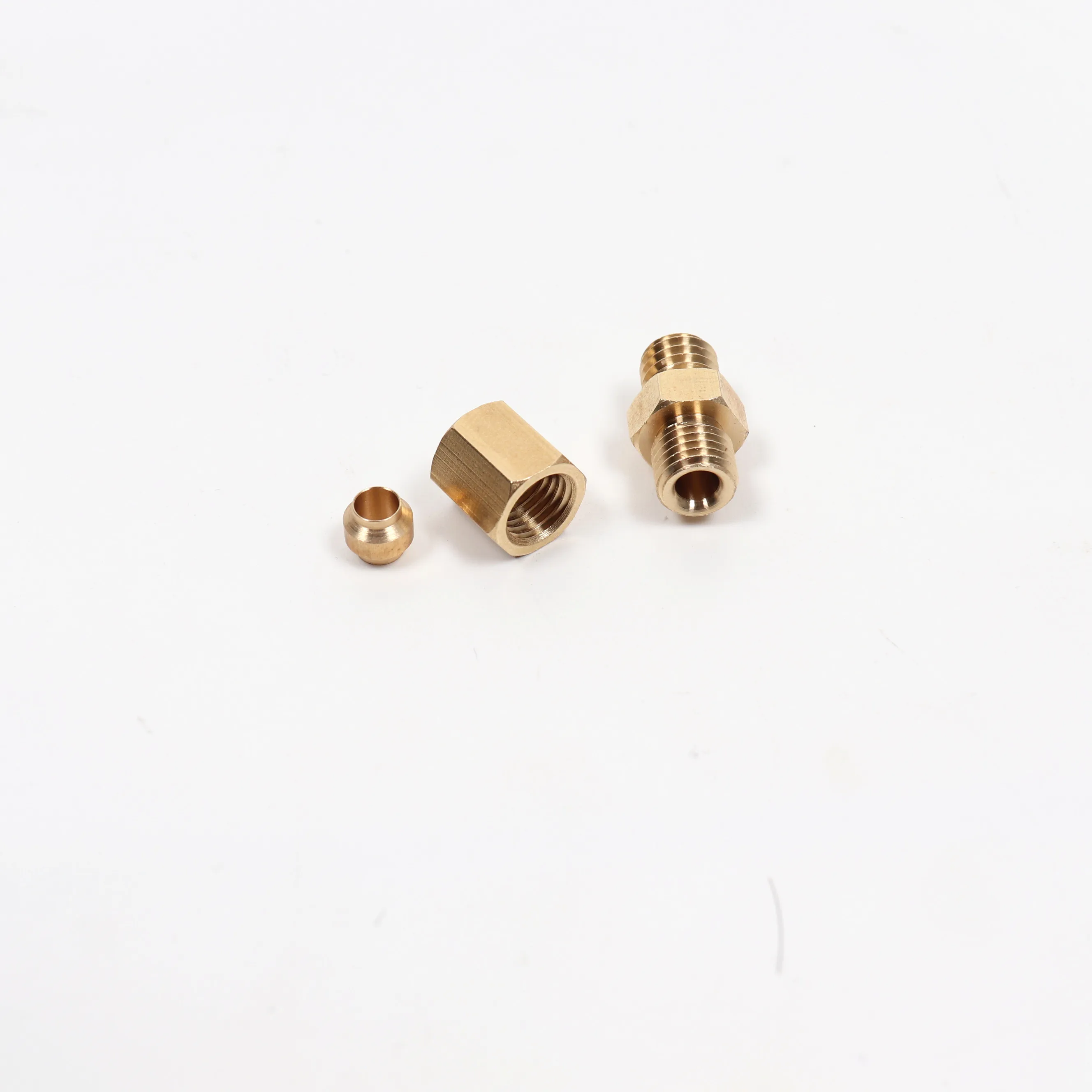 Blurolls 2set Brass Pneumatic Connector M8 Thread Bowden Fitting for Original Prusa Mini Bear 3d Printer