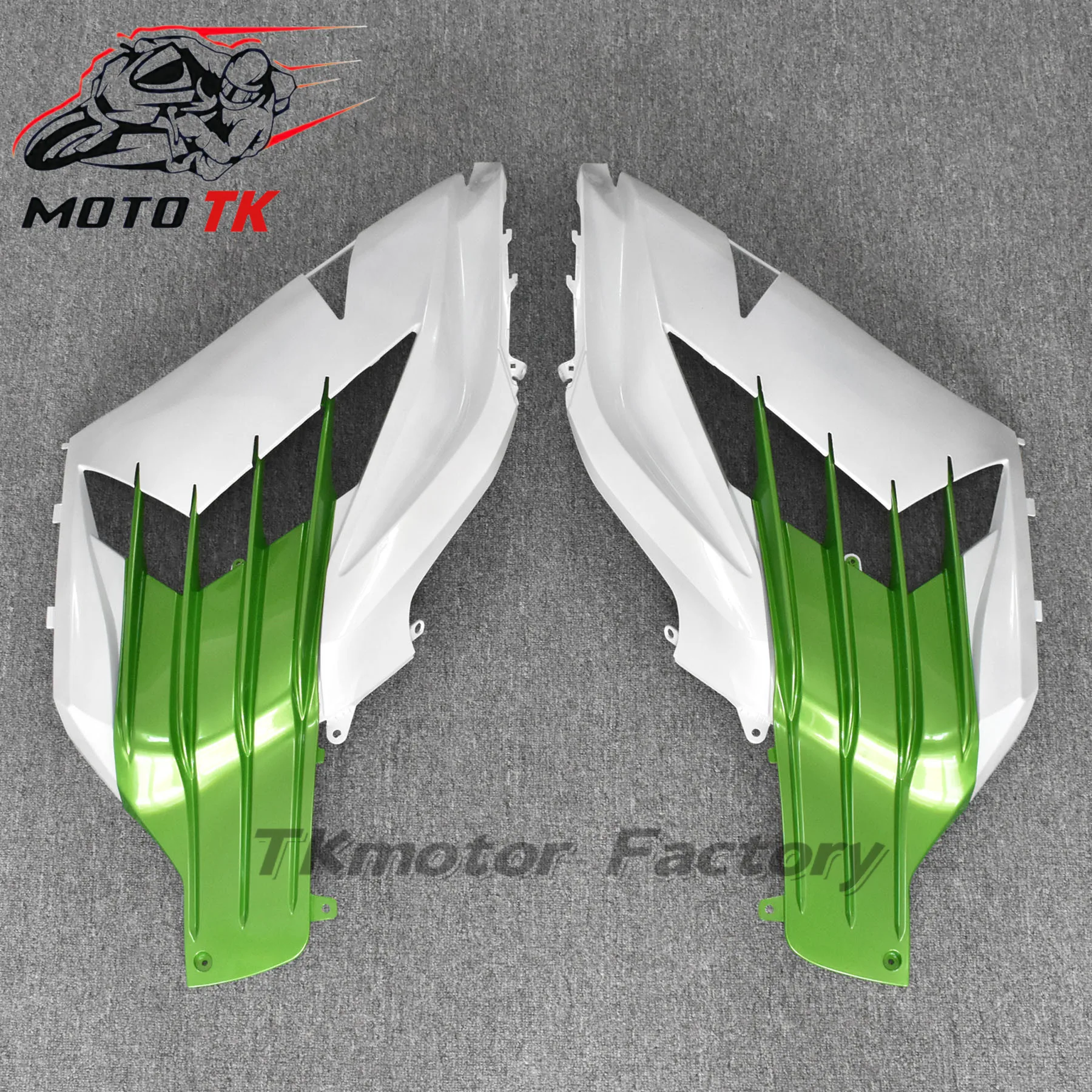 Factory Direct For Ninja Motorcycle Accessories 2012 2021 Green Black Bodywrok Protection Panel Kit Suitable For ZX14R ZZR1400 2
