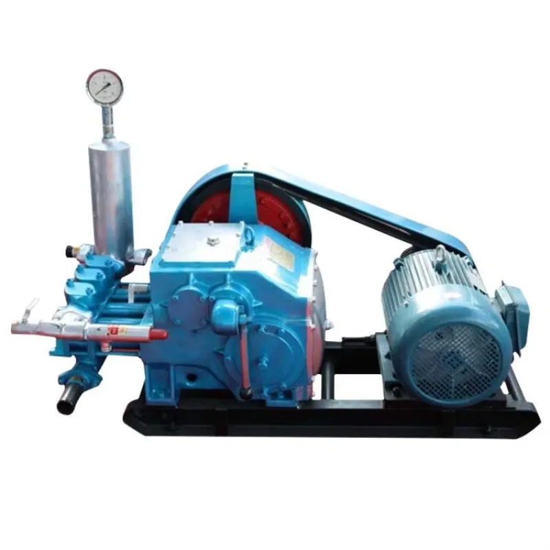 BW160 Drilling Mud Pump Industrial Slurry Pump for Geological Exploration Construction and Water Well Equipment