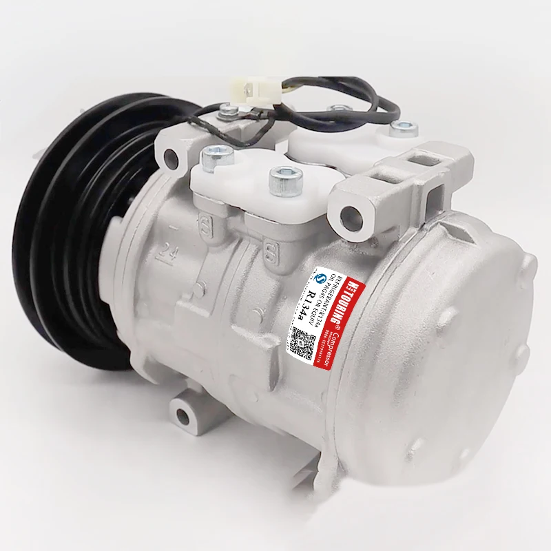 10P15C A/C AC Compressor for Mitsubishi Delica L300 4D56 Truck MR175655 MB276719 MR175654 CSA201A148 447200-7744 4472007744