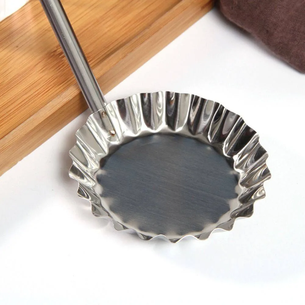 1PC Stainless Steel Meatball Spoon Pancake Scoop Meat Pie Maker Non-Stick Fried Food Mold Kitchen Utensils Cooking Tools