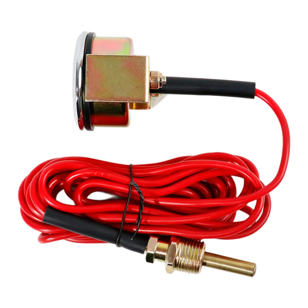 Car Dashboard Temperature Monitor Automotive Accessory 12V 24V Gauge Oil Temperature Gauge Dual Voltage System