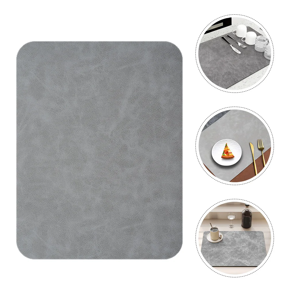 

4Pcs Placemat Set Double-Sided Non-Slip Washable Dining Table Mats Family Dinner Tableware Mat Insulated Plate Mats