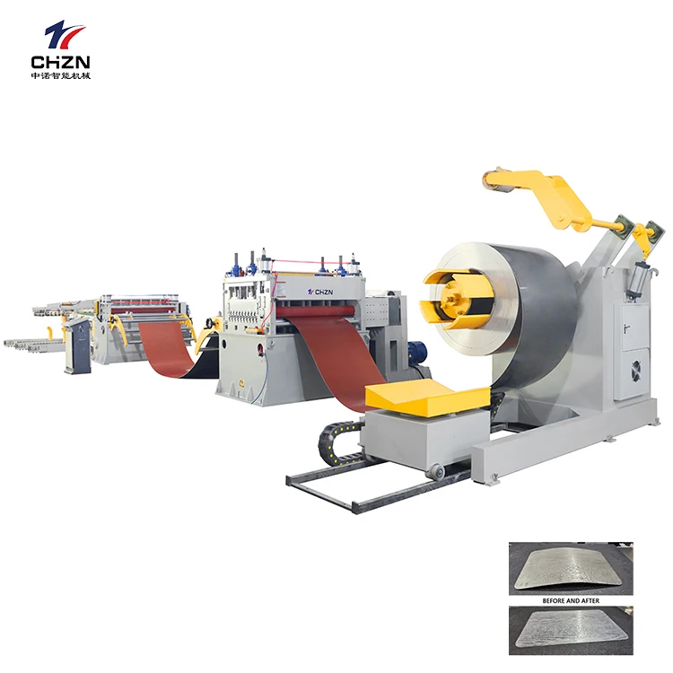 Guaranteed Quality Metal Sheet Decoiler Leveling and Cut to Length Machine Metal Straightening Machine Production Line