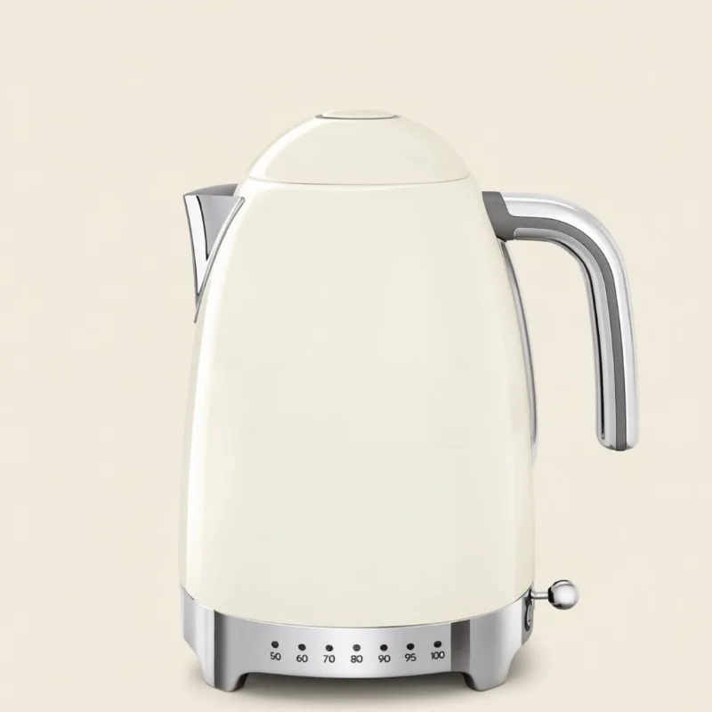 Retro Electric Kettle EU Plug 7 Temperature Settings Keep Warm Water Boiler for Tea Home Use Gift Kitchen Decor