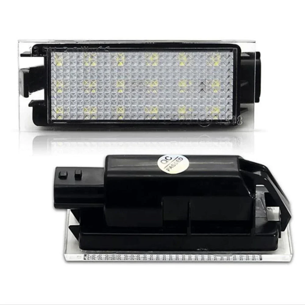 

License plate Light White 18 SMD For Renault Megane Twingo Lagane 2004 2005 2006 2007 2008 2009 2010 2011 2012 2013 2014