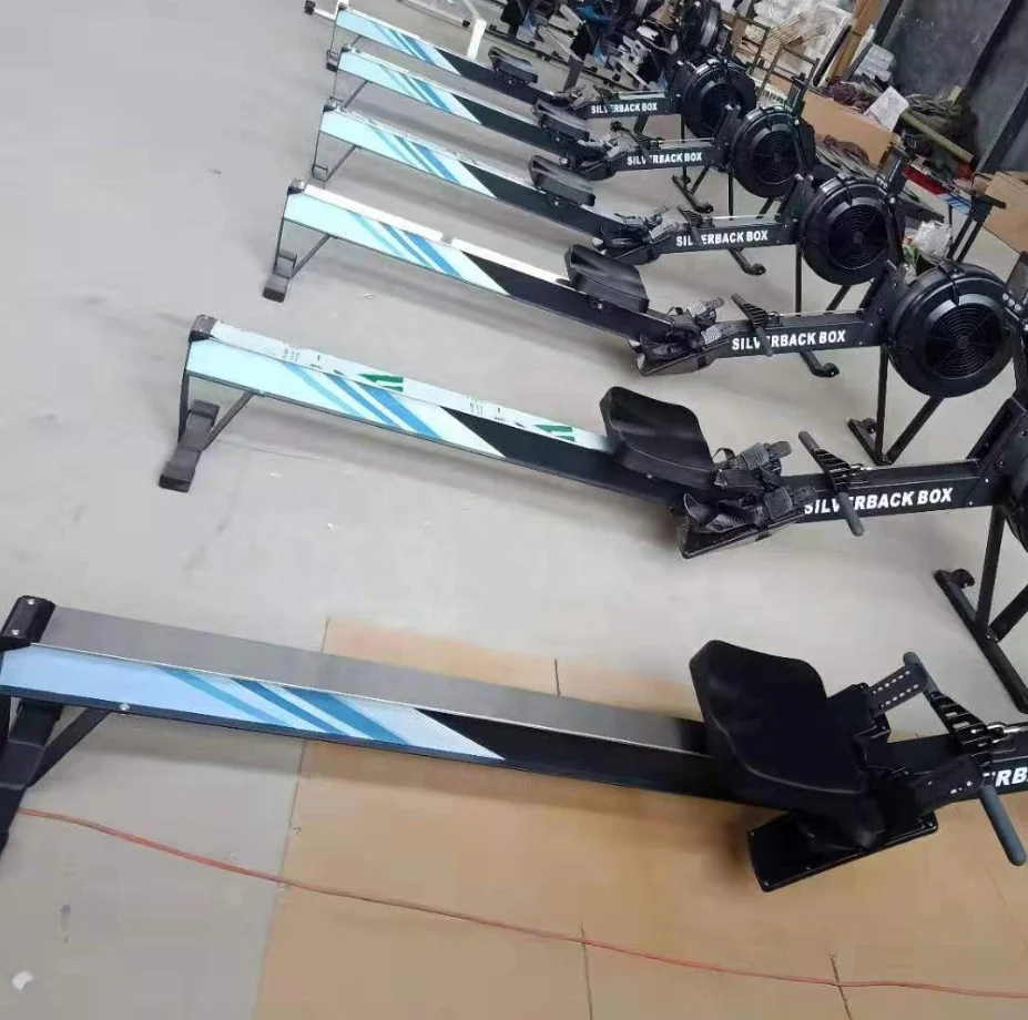 Direct From Factory Gym Fitness Equipment Indoor Seated Rowing Machine with Low Air Drag Resistance