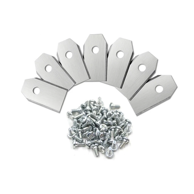 35*18*0.6 مللي متر في الحديقة روبوت شفرة الذهب الفضة العشب المحرك استبدال شفرة ل غاردينا Husqvarna autoower yardforce حديقة أدوات