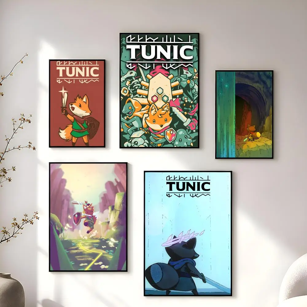 Video Game T-Tunic Poster High-Quality And Affordable Wall Stickers For Dormitory And Living Room Decoration