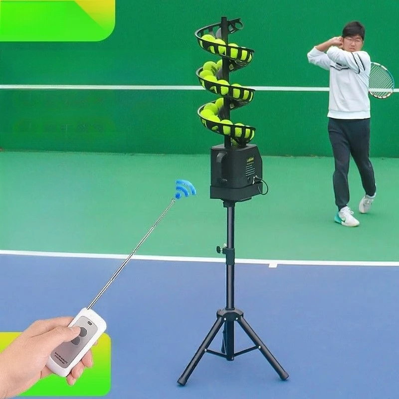 آلة رمي الكرة التنس العالمية، آلة خدمة التحكم عن بعد، آلة توصيل الكرة المدرب #1