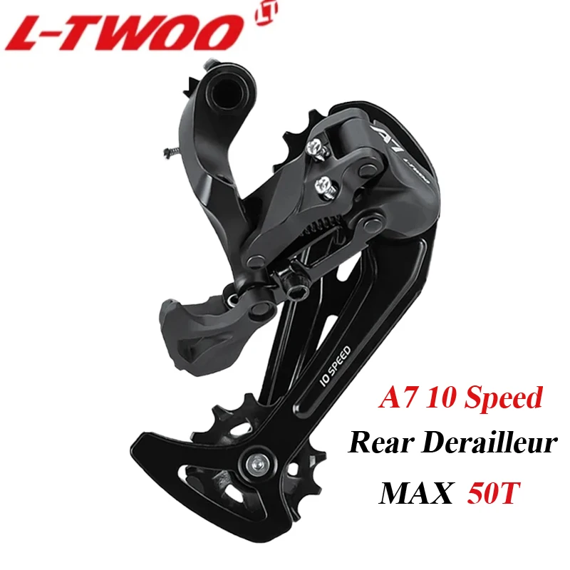 LTWOO A7 10 Speed Rear Derailleur 10S 10V 42T/50T MTB Rear Derailleurs Switches Compatible SHIMANO Mountain Bike Accessories