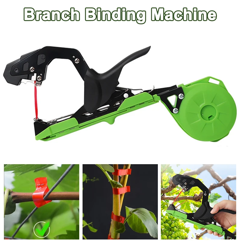 

Branch Tying Machine Vegetable Grape Tomato Cucumber Plant Vine Automatic Tying Tapetool Branch Binding Machine Garden Tools