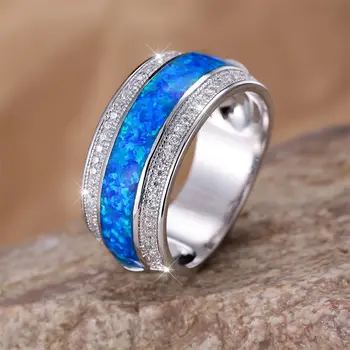 8 最佳銷售 火蛋白石戒指 - №5