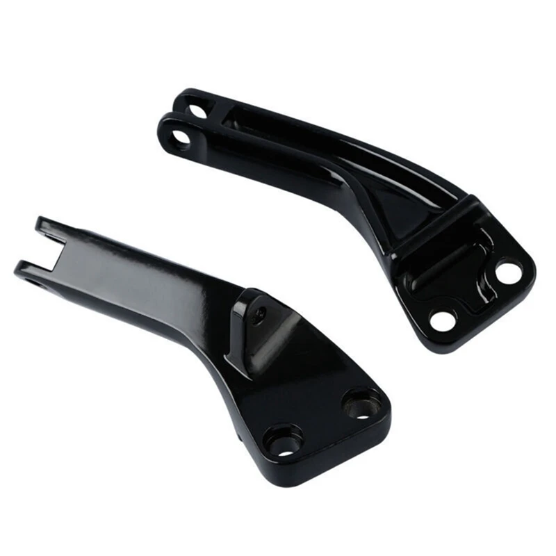 Passenger Foot Peg Mount Brackets Black Motorcycle Accessories Fit For  Dyna Low Rider FXDF 2006-2017